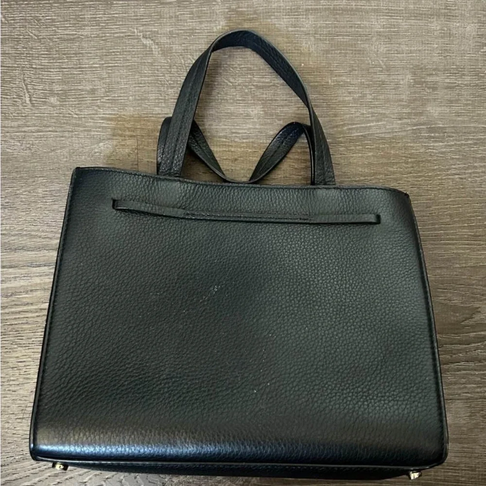 Kate Spade Black Leather Tote and Wallet - Picture 2 of 5